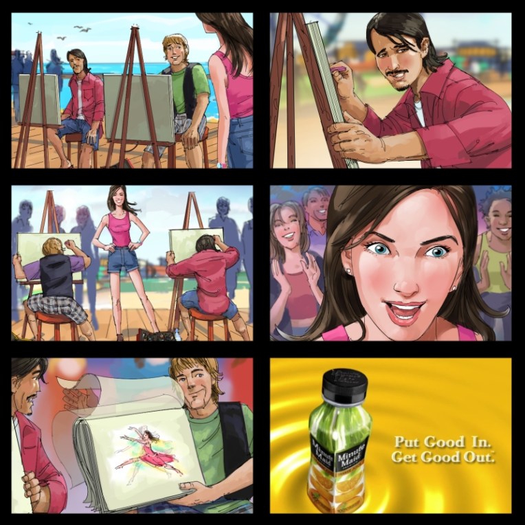 minute maid animatic