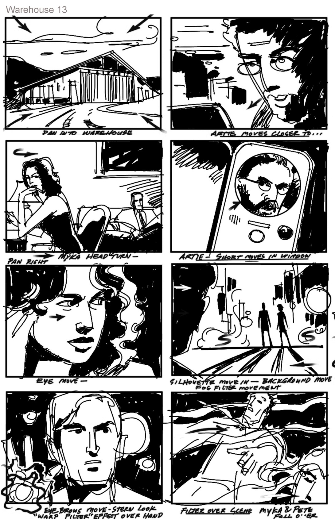 warehouse 13 sketches copy