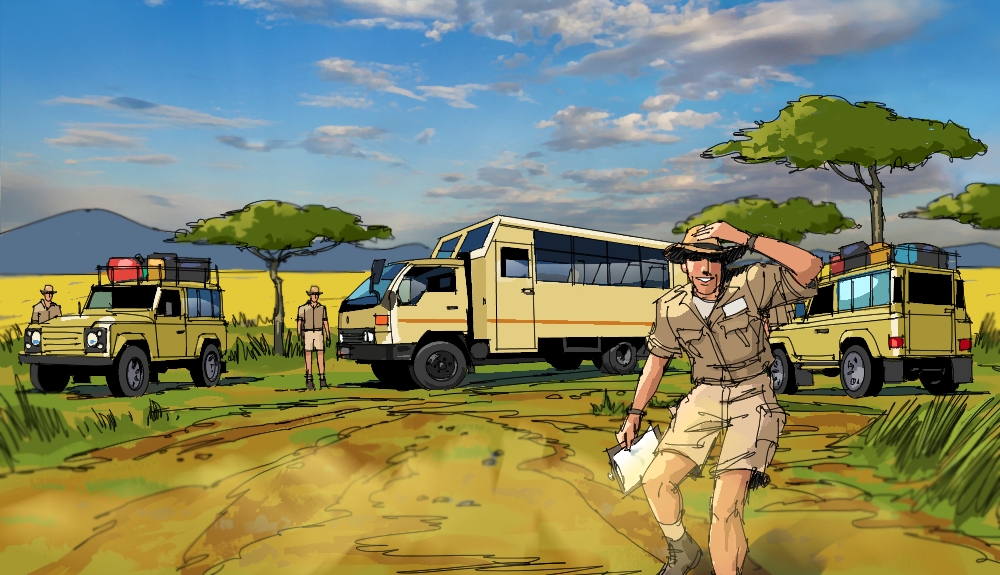 Mission Maasai, storyboard, Africa, Mission Maasai