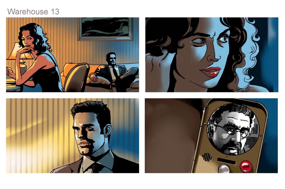 Wear house 13, storyboards, comic